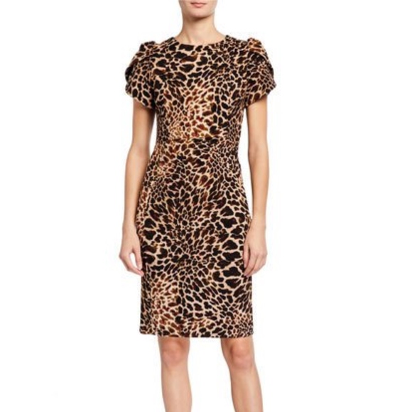 Nwt Calvin Klein Leopard Animal Print 